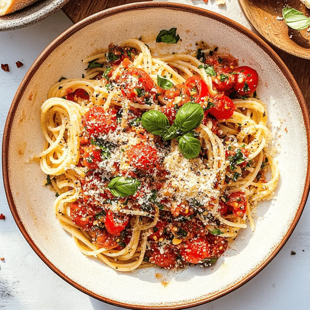 Looking for a fresh twist on classic flavors? This Bruschetta Pasta combines ripe tomatoes, aromatic basil, and a hint of garlic, all tossed with al dente pasta. It's a quick and delicious meal perfect for summer nights or gatherings with friends. Don’t forget to save this easy recipe for your next dinner!