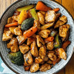 Delight in this quick and easy Hibachi Chicken and Vegetables recipe! Featuring tender chicken and vibrant veggies, it’s packed with flavor and perfect for any weeknight dinner. Browned to perfection with a touch of soy sauce and sesame oil, this meal is sure to impress. Save this recipe for a fun family night or when you crave the taste of your favorite hibachi grill!
