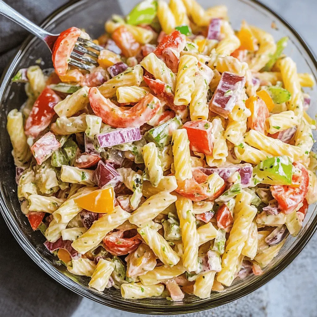 Looking for a hearty and flavorful dish? Try this Italian Grinder Pasta Salad packed with fresh vegetables, savory meats, and zesty Italian dressing! It's perfect for potlucks, picnics, or a delightful meal prep option. Save this recipe and bring a taste of Italy to your next gathering! 🍝🇮🇹