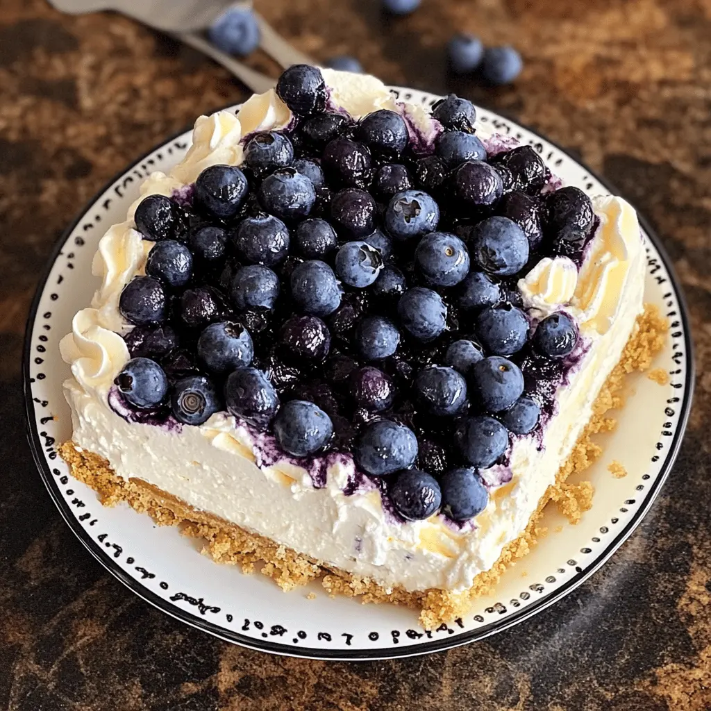 Looking for a refreshing dessert that's easy to make? This No-Bake Blueberry Yum Yum is just what you need! With layers of creamy goodness and sweet, juicy blueberries, it’s perfect for any gathering or simple family nights. Save this delightful recipe for your next occasion and impress everyone with your delicious creation!