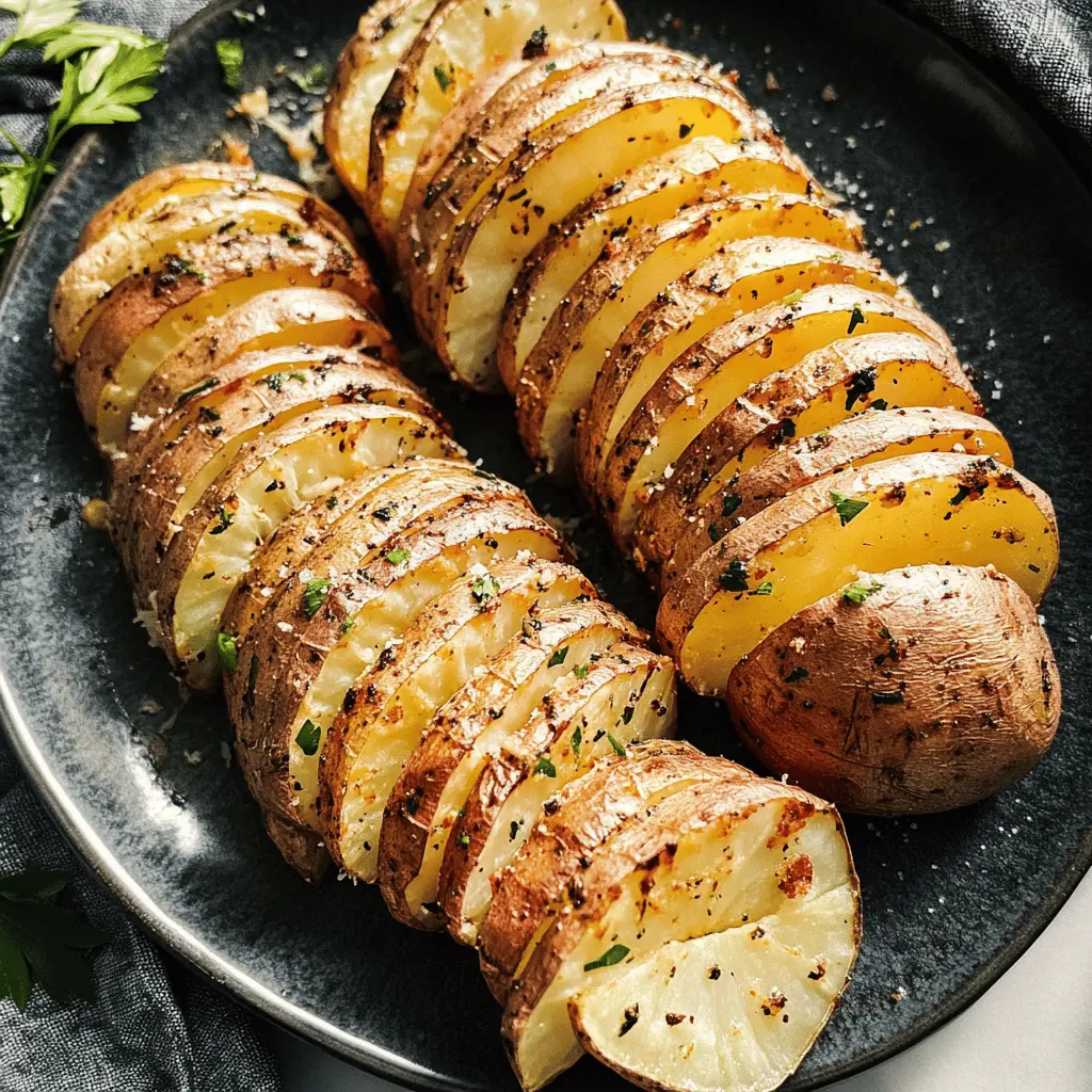 Looking for a simple, delicious side dish? These Sliced Baked Potatoes are crispy on the outside and fluffy on the inside! With just a few ingredients like olive oil, garlic, and your favorite herbs, you can create a mouthwatering masterpiece. Perfect for family dinners or gatherings. Save this recipe to impress your guests!