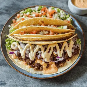 Get ready for a tasty twist on two classics! These Smash Burger Tacos are packed with juicy beef patties, melty cheese, and all your favorite burger toppings wrapped in a warm tortilla. Perfect for taco night or game day, this recipe will leave your family and friends craving more. Save this pin for an unforgettable meal!