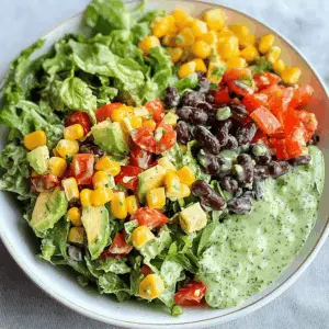 Looking for a colorful and refreshing meal? This Southwestern Chopped Salad with Cilantro-Lime Dressing is packed with crunchy veggies, black beans, and a zesty dressing that ties everything together! Perfect for a light lunch or as a side dish at your next gathering. Save this recipe for a burst of flavor on your plate!