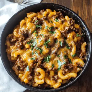 This homemade Beefaroni recipe is a nostalgic comfort food that combines tender pasta with flavorful ground beef and a rich tomato sauce. It's easy to make and perfect for busy weeknights or cozy family dinners. Don’t forget to save this recipe for a cozy night in or when you want a satisfying, hearty meal that everyone will love!