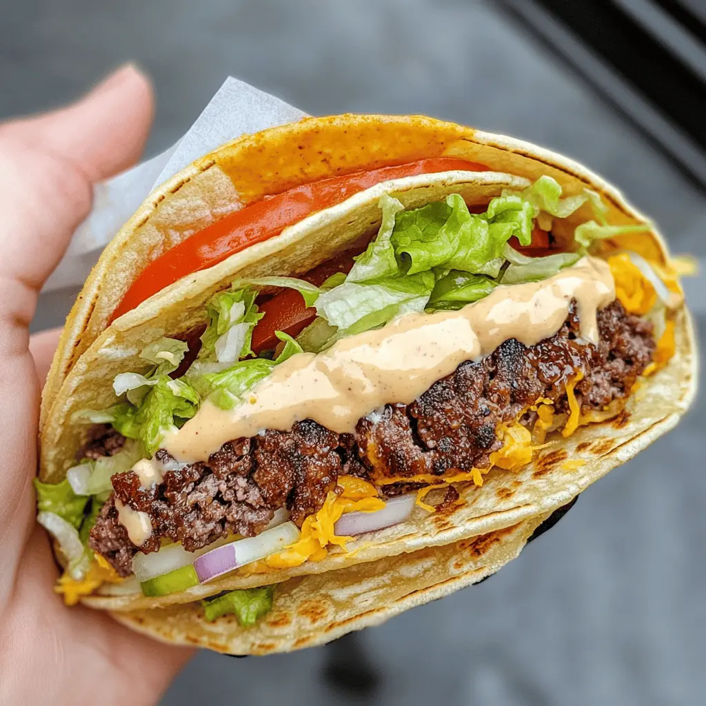 Taste the magic of The Original Smash Burger Tacos! This delicious twist combines juicy smashed beef patties with fresh toppings in a warm tortilla. Perfect for a fun weeknight dinner or your next gathering, these tacos are bursting with flavor and sure to impress your guests. Save this recipe for an easy and tasty meal that everyone will love!