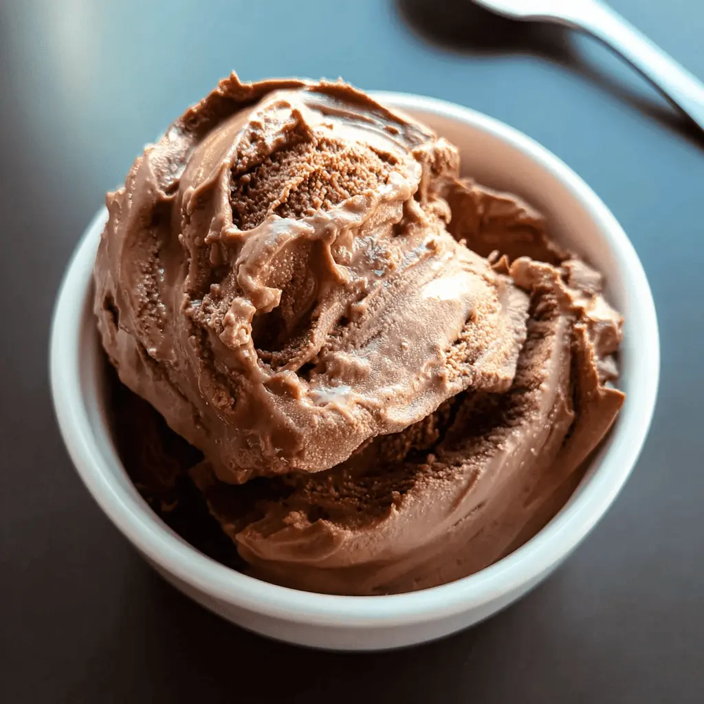 Easy Homemade Chocolate Frozen Yogurt Recipe