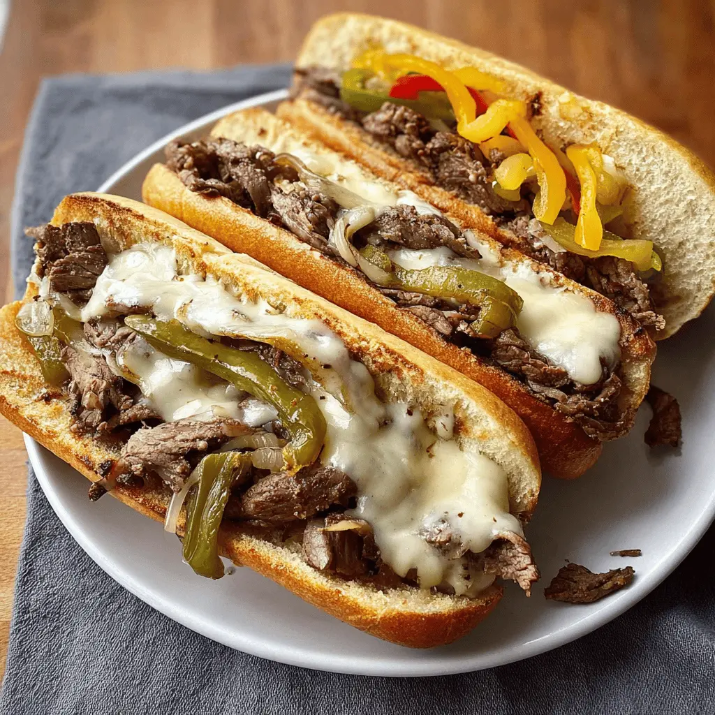 Easy Philly Cheesesteak Recipe with Melty Cheese