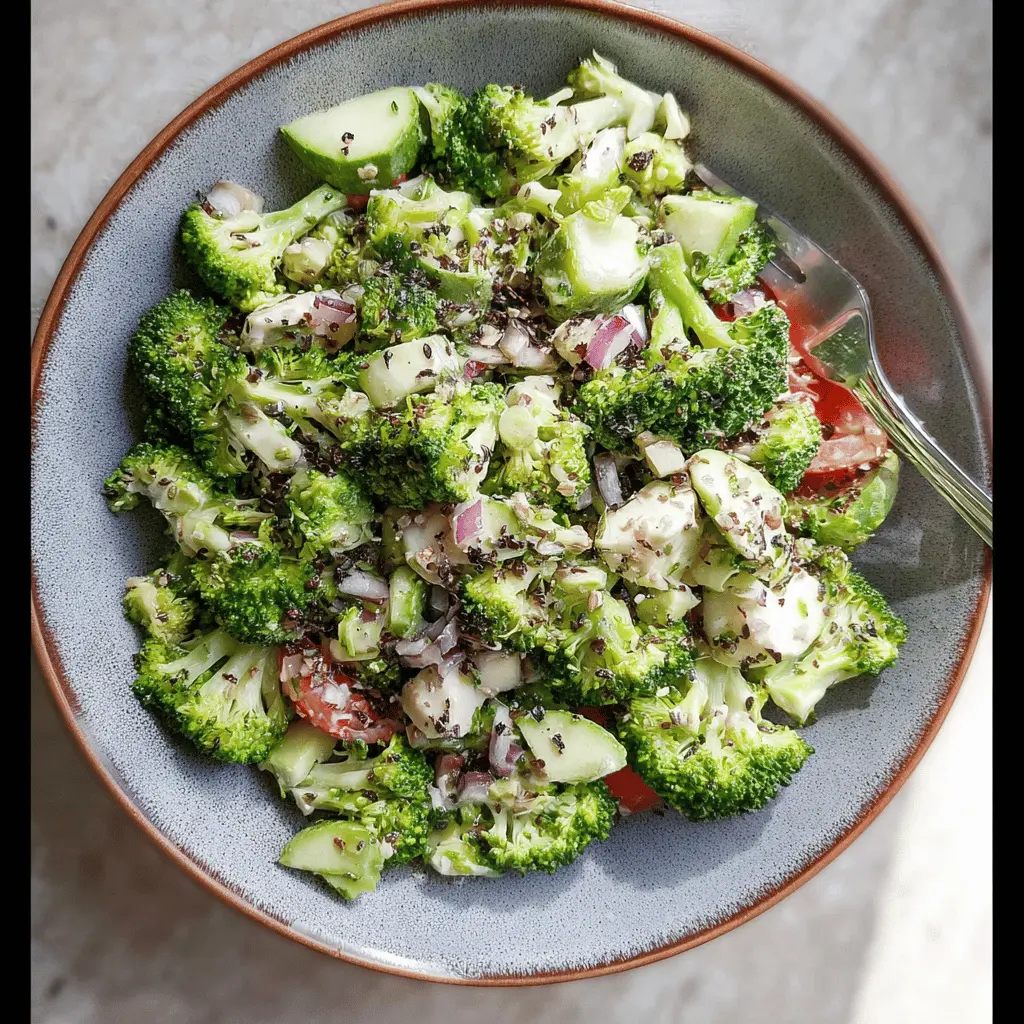 Easy Healthy Broccoli Salad Recipe