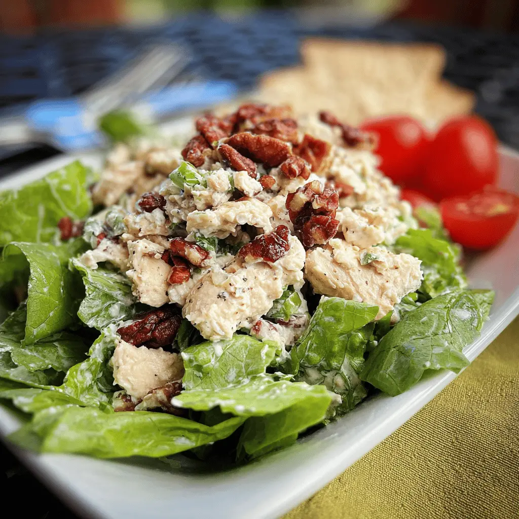 Easy Pecan Chicken Salad Recipe