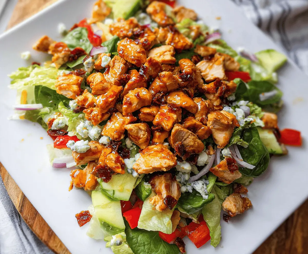 Easy Honey Hot Chicken Salad Recipe