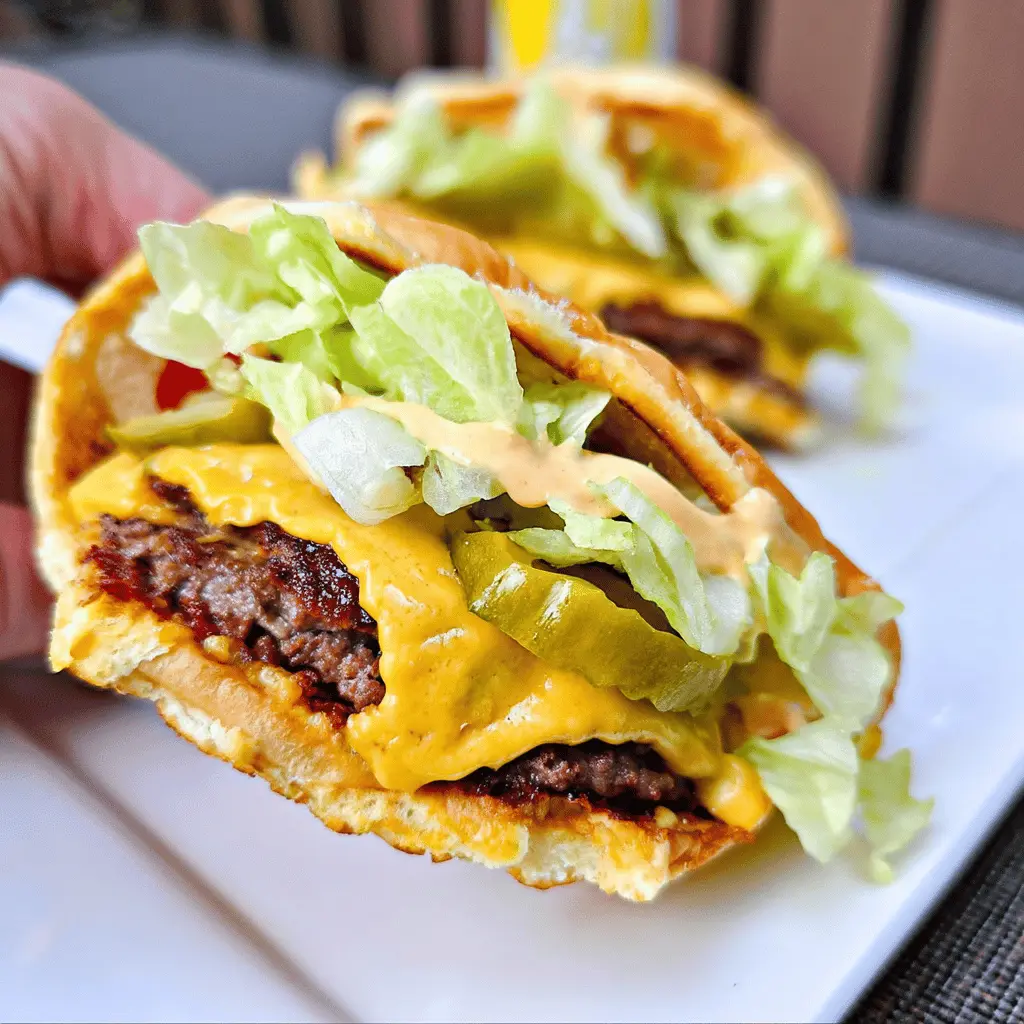 Easy Keto Big Mac Smash Burgers Recipe