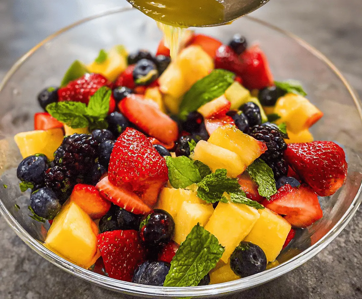 Easy Rainbow Fruit Salad Recipe for Summer