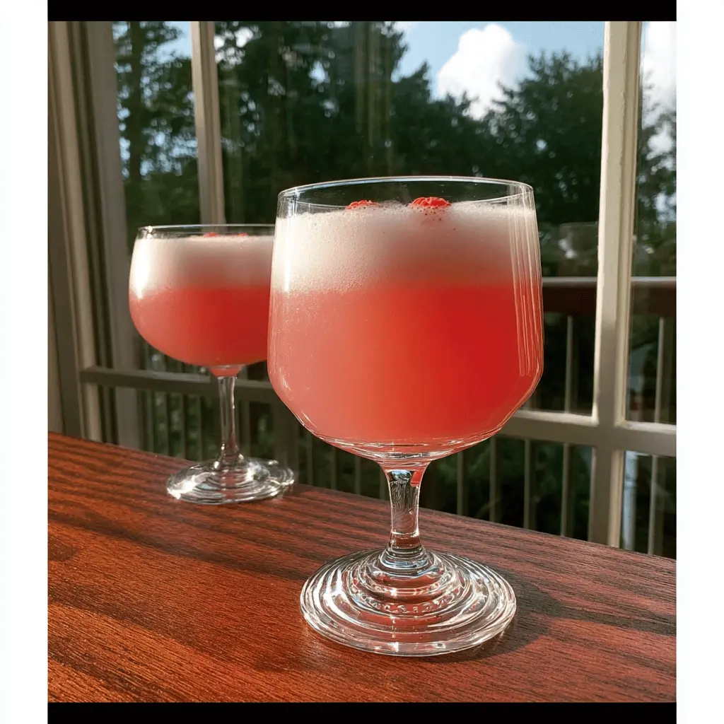 Easy Raspberry Vodka Sour Cocktail Recipe