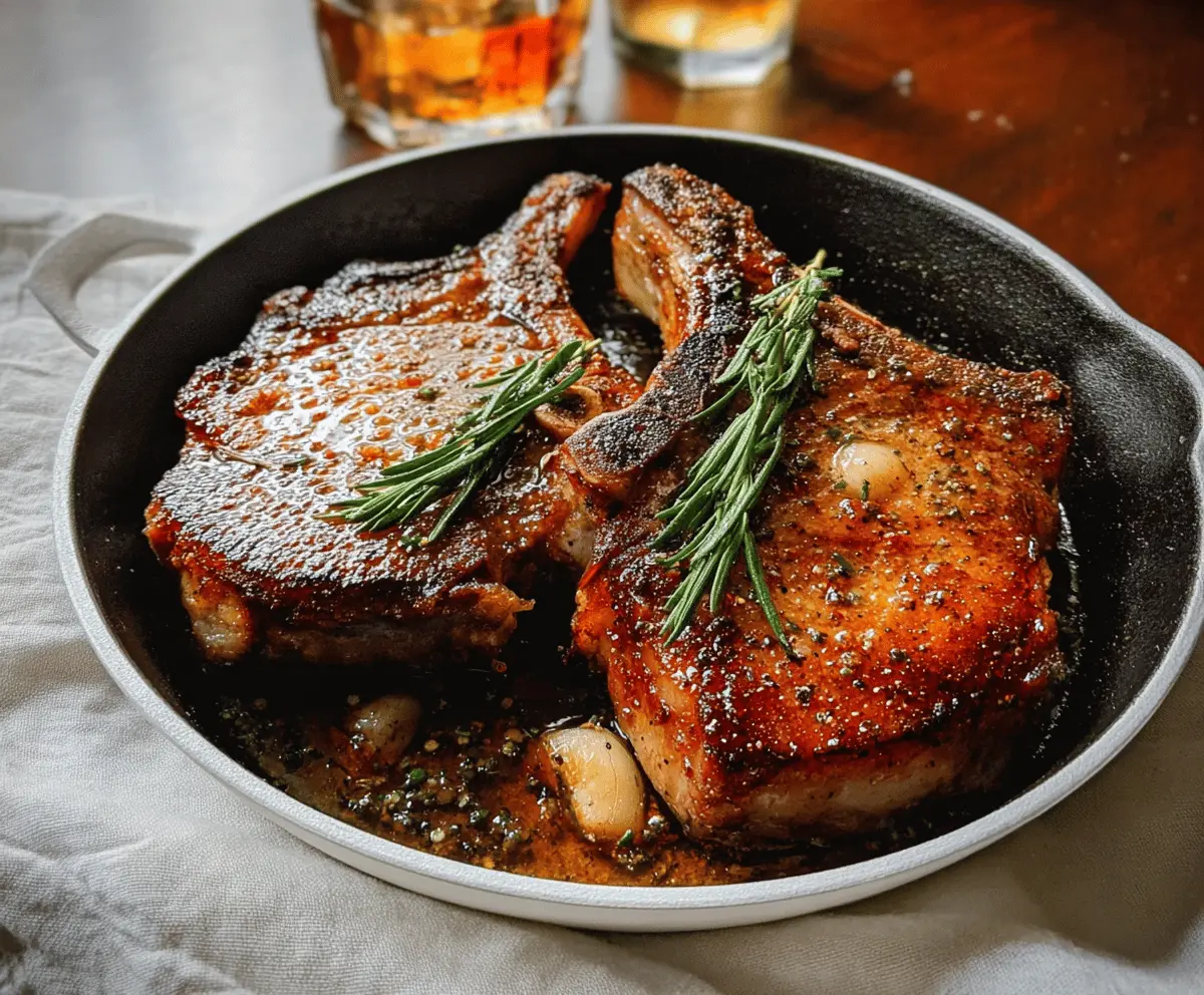 Easy Pork Chop Brine for Juicy, Tender Meat