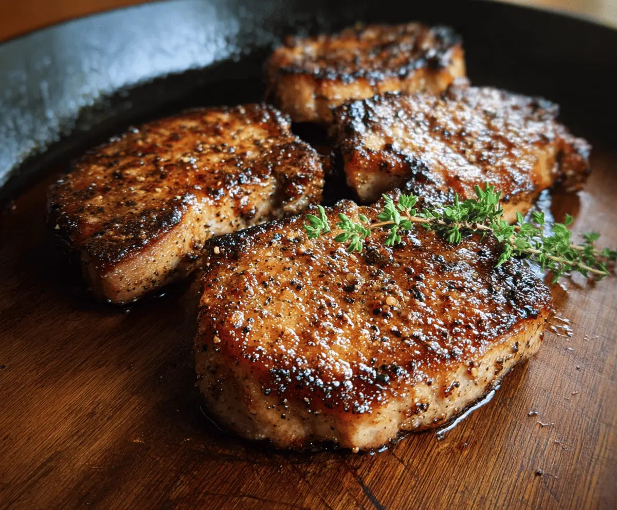 Easy Juicy Boneless Pork Chops Recipe
