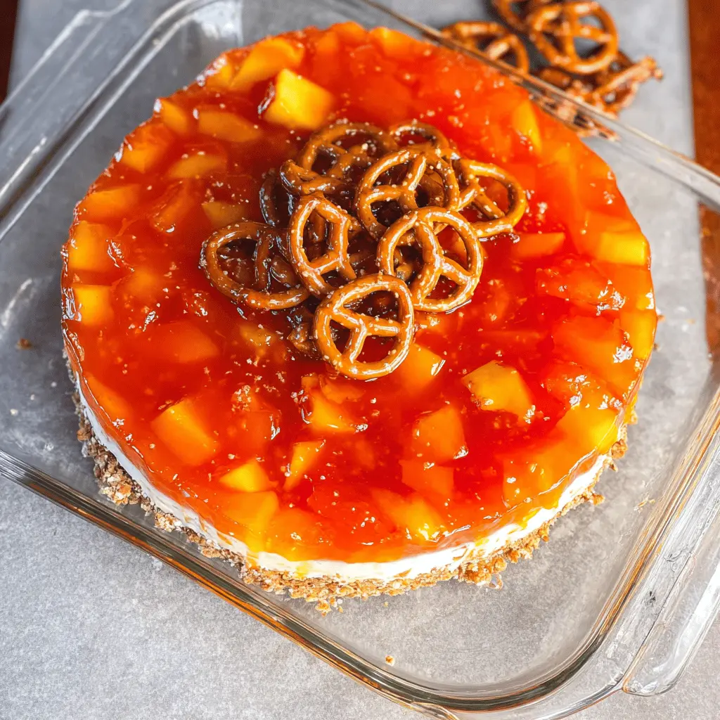 Easy Pretzel Salad Recipe for Summer
