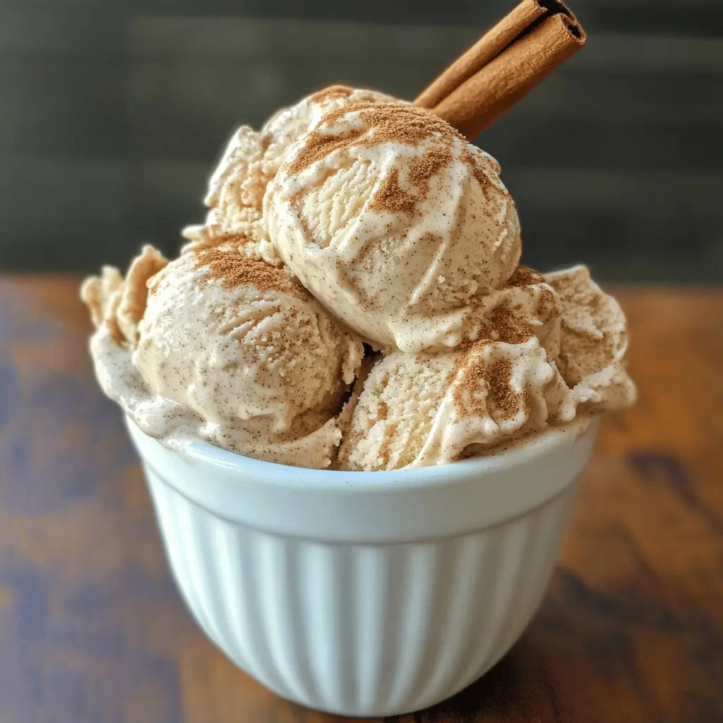 Easy Brown Sugar Cinnamon Ice Cream Recipe