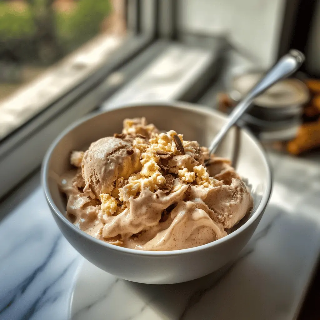 Easy Cottage Cheese Peanut Butter Ice Cream Recipe