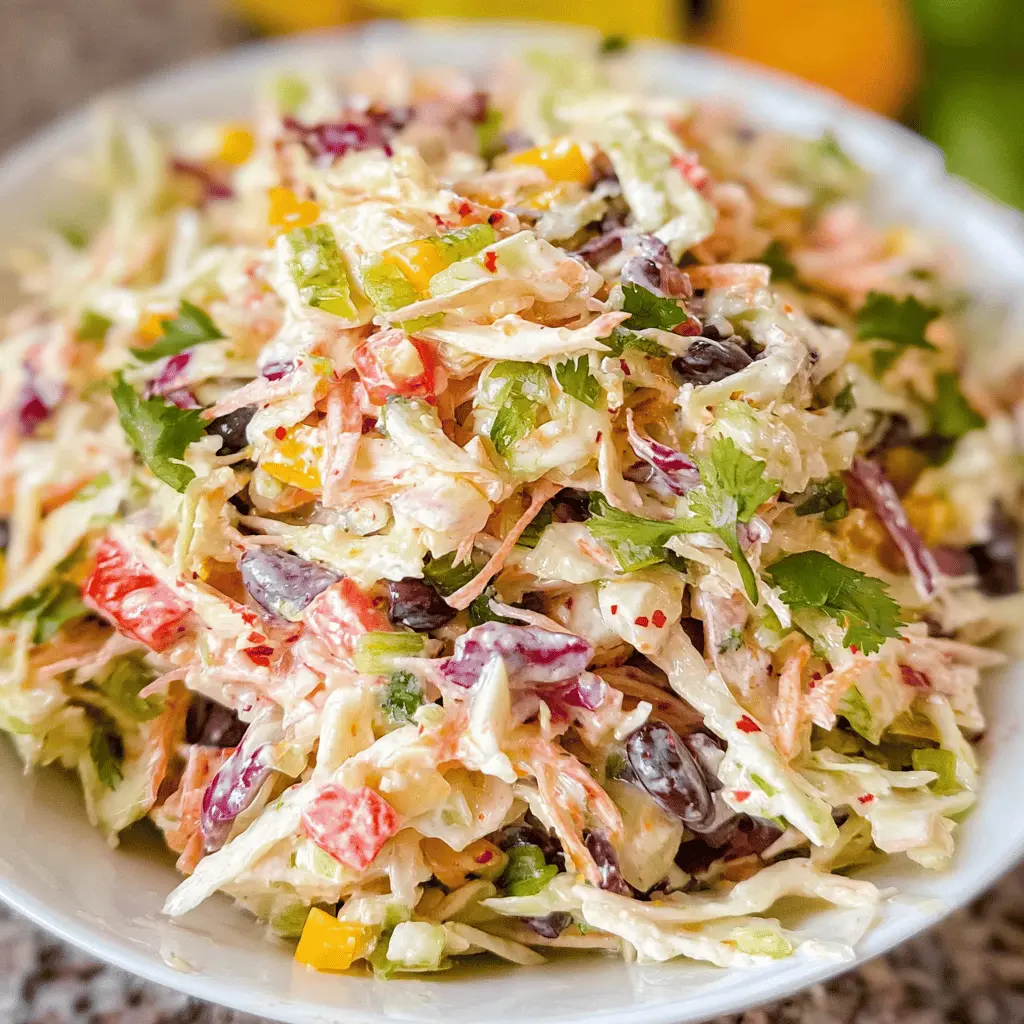 Easy Mexican Coleslaw Recipe for Summer