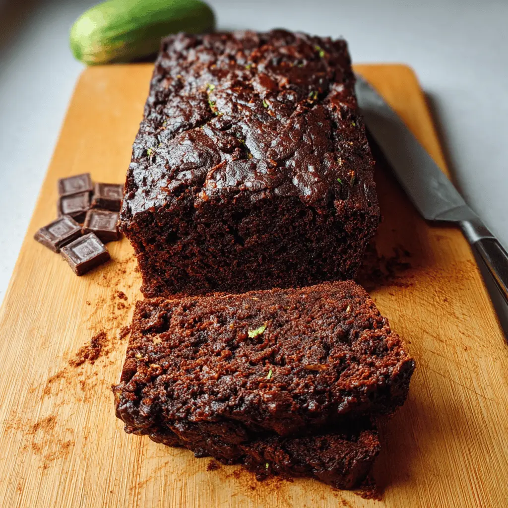Easy Gluten-Free Chocolate Zucchini Bread Recipe