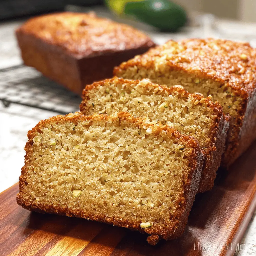Easy Almond Flour Zucchini Bread Recipe
