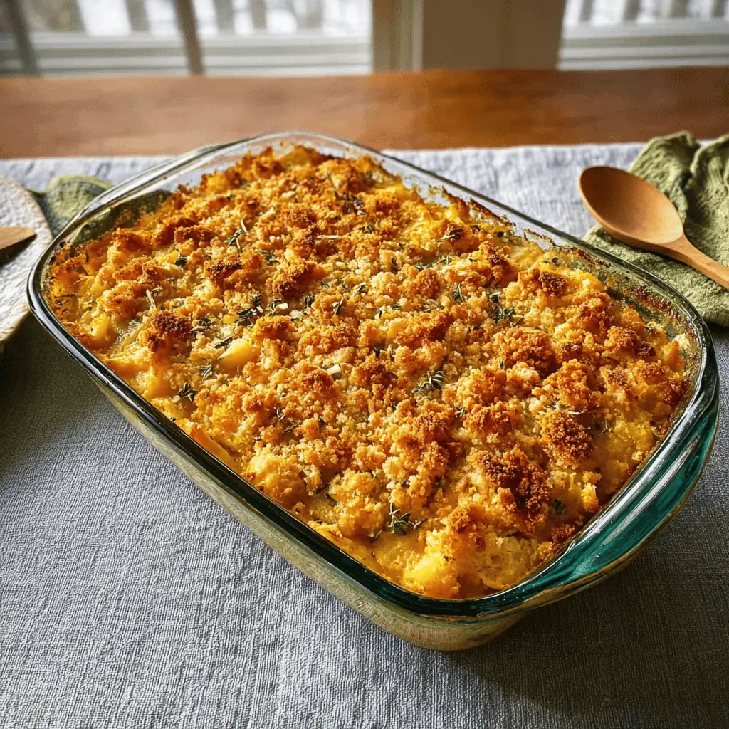 Classic Southern Squash Casserole Recipe