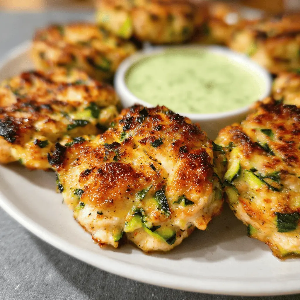 High Protein Chicken Zucchini Poppers Recipe
