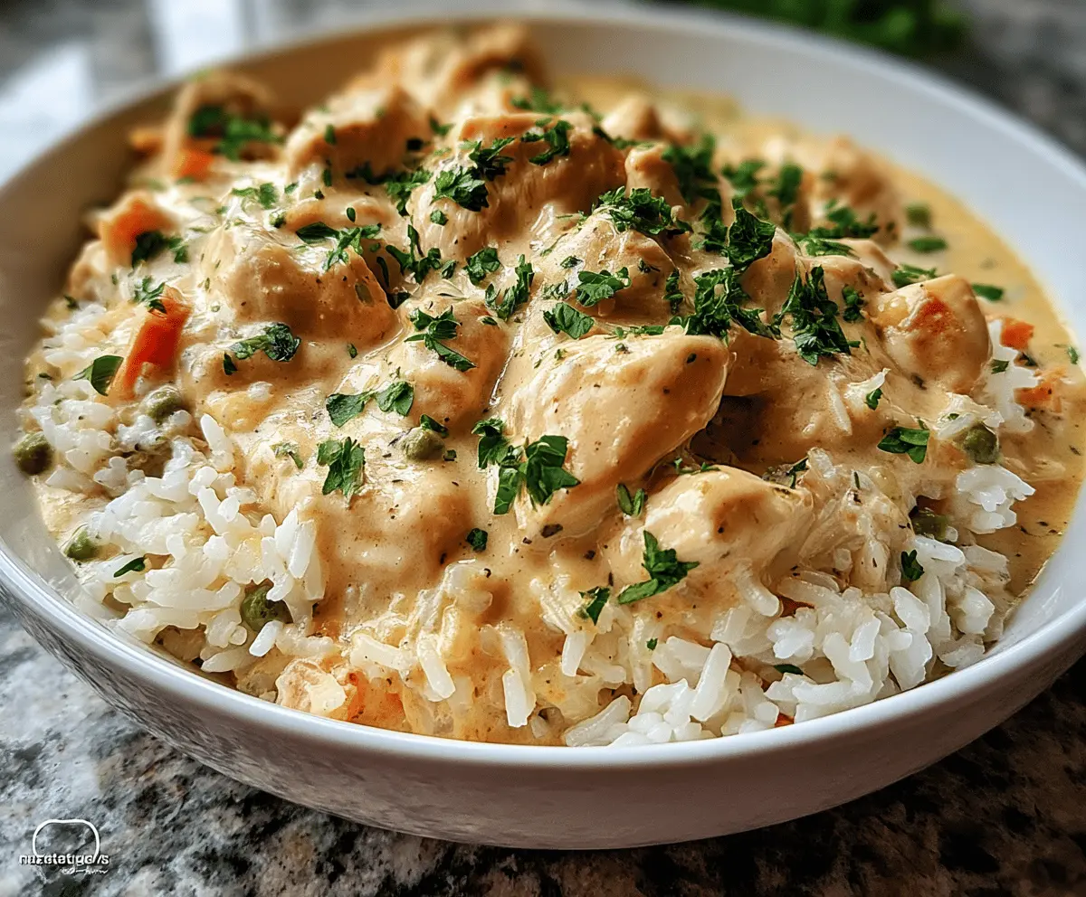 Creamy Chicken and Rice Recipe for Easy Dinners