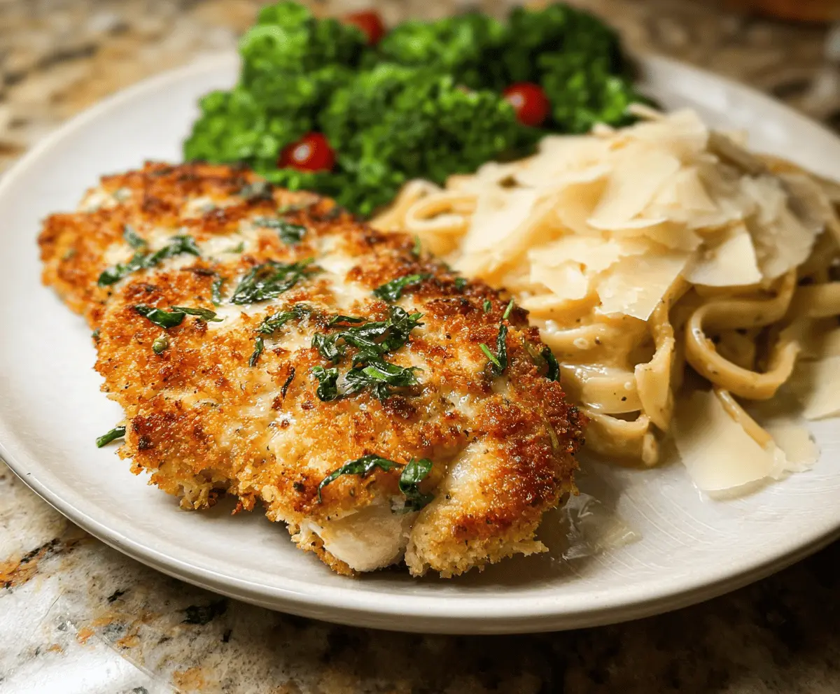 Crispy Parmesan Crusted Chicken Recipe