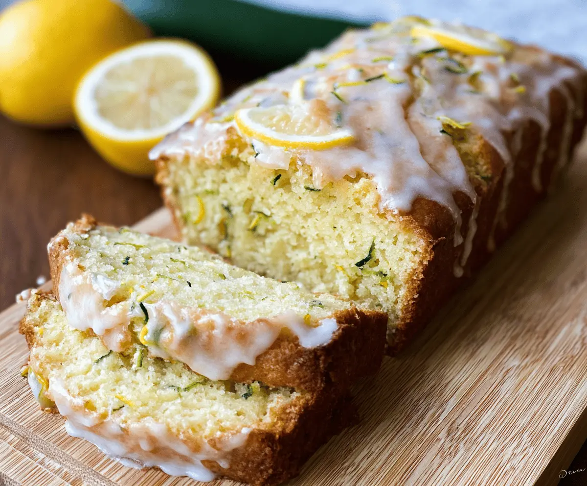 Moist Lemon Zucchini Bread Recipe