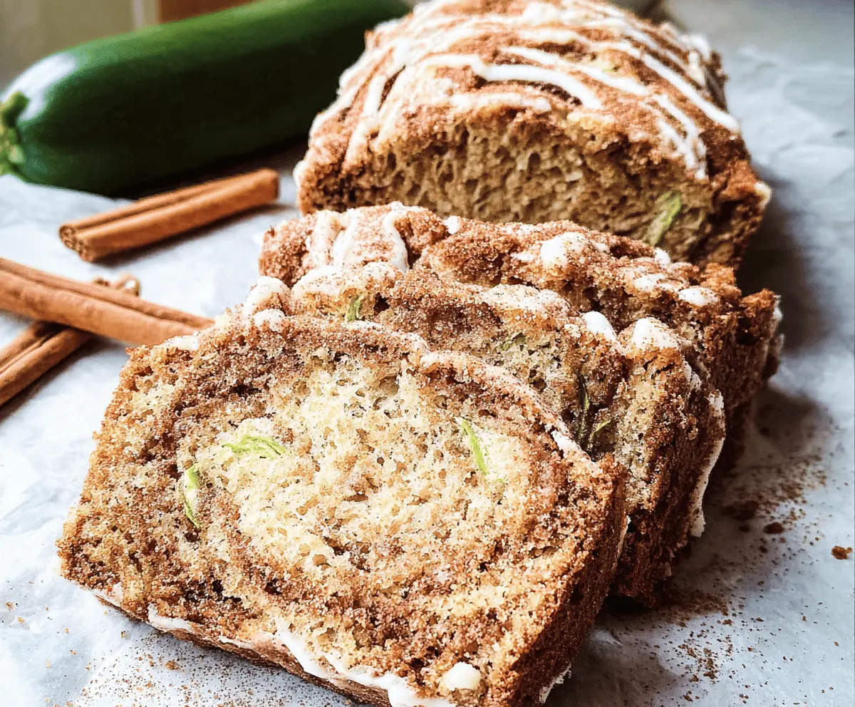 Best Cinnamon Swirl Zucchini Bread Recipe