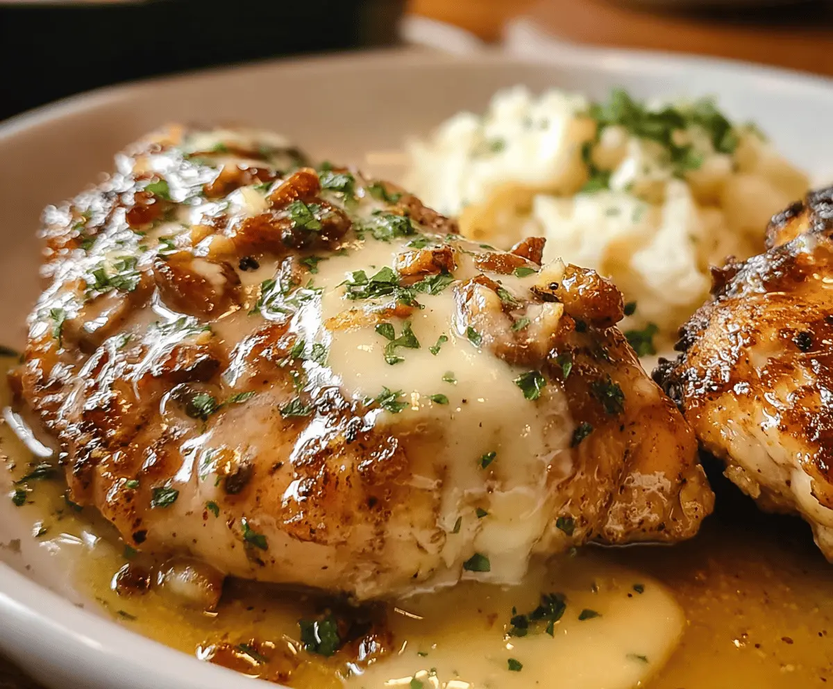 Texas Roadhouse Smothered Chicken Recipe Easy and Delicious