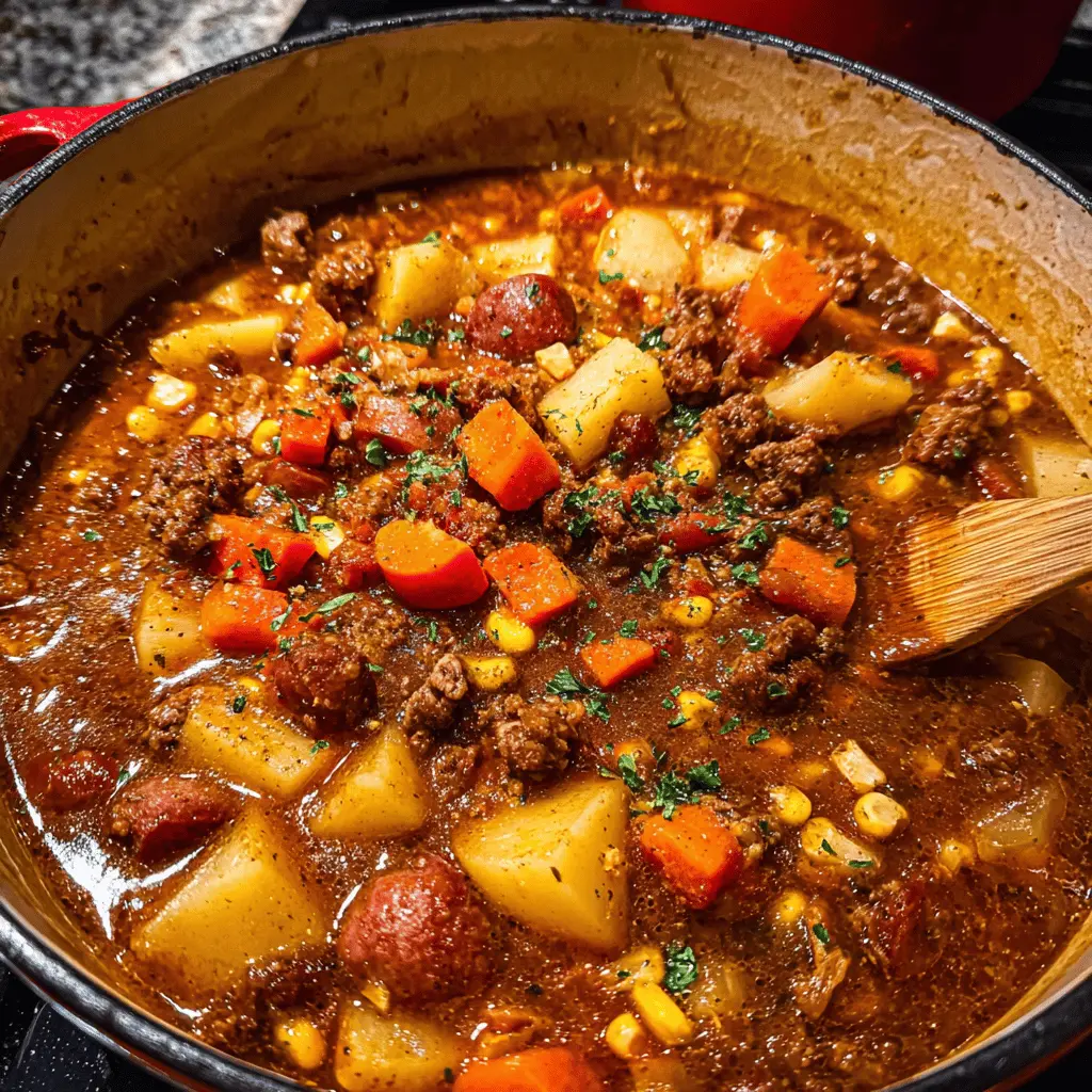 Hearty Cowboy Stew Recipe for Busy Nights