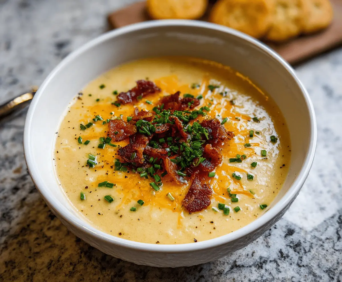 Easy Crockpot Potato Soup Recipe for Cozy Comfort