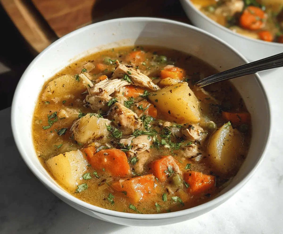 Easy Slow Cooker Chicken Stew Recipe for Cozy Meals