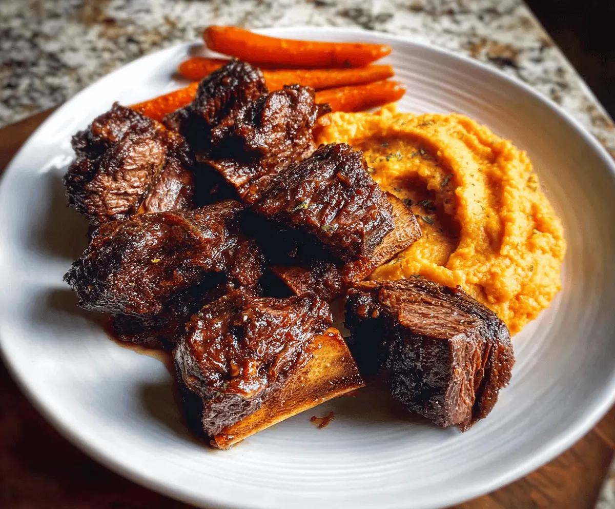 Super Tender Crockpot Beef Short Ribs Recipe