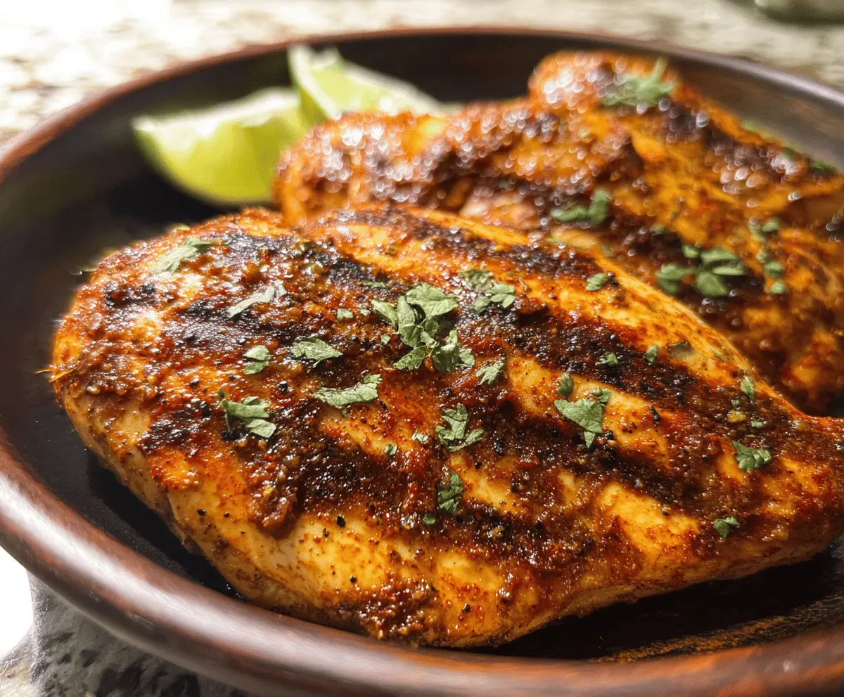 Quick and Easy Mexican Chicken Marinade Recipe