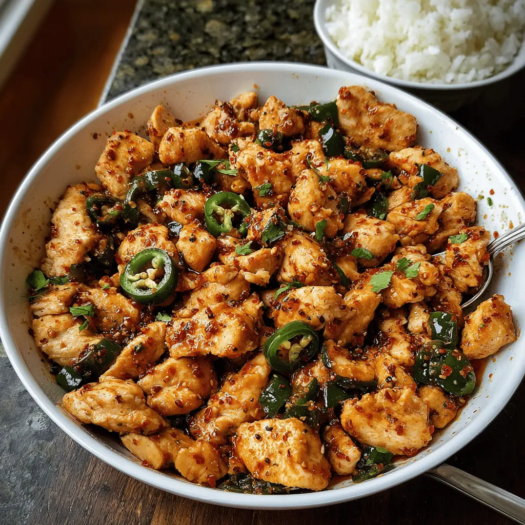 Easy Spicy Jalapeño Chicken Recipe