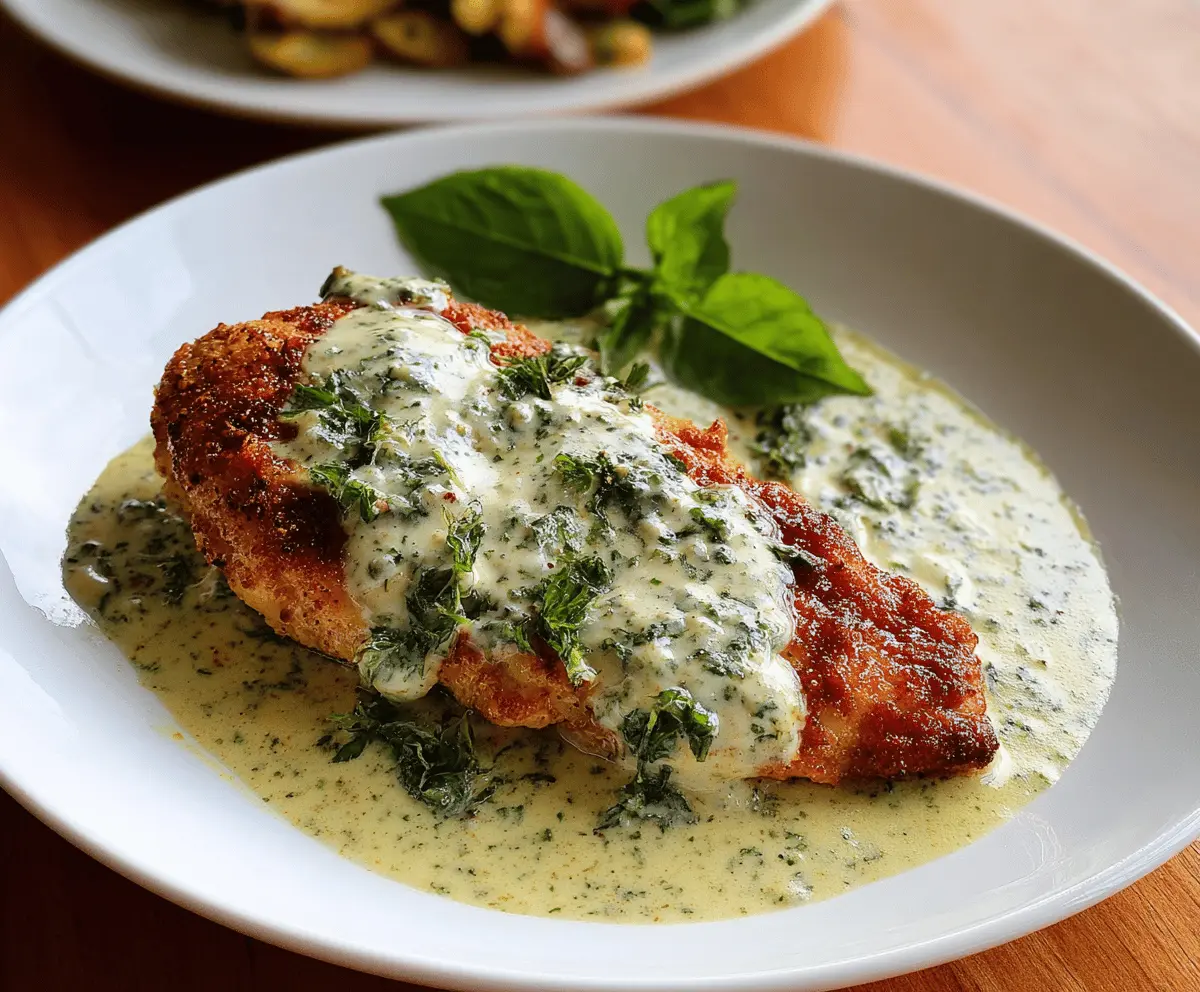 Creamy Basil Chicken Recipe Easy and Delicious