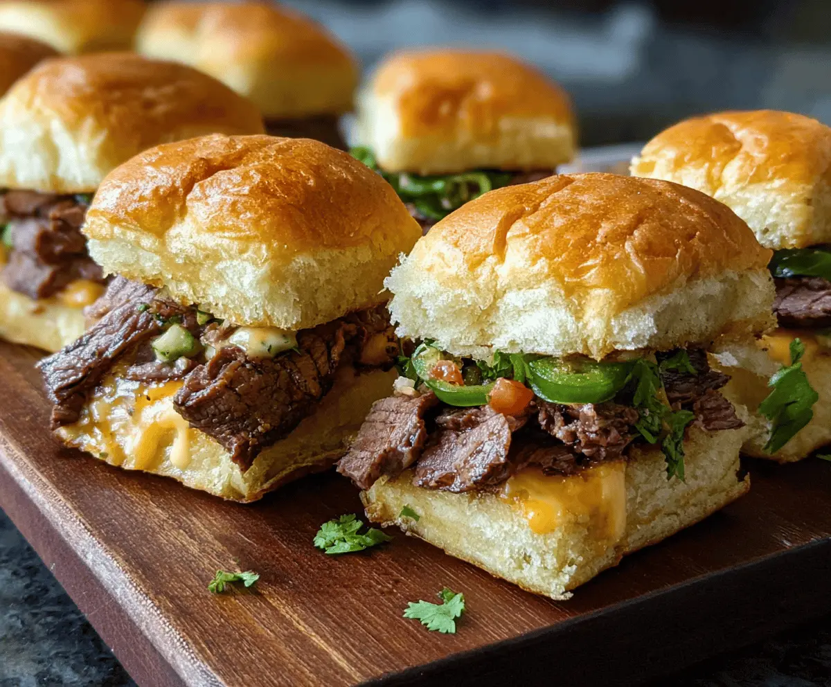 Cowboy Butter Steak Sliders Recipe