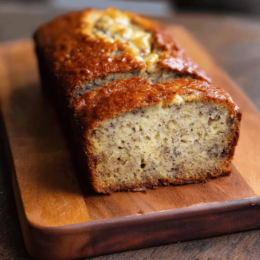 Moist Buttermilk Banana Bread Recipe