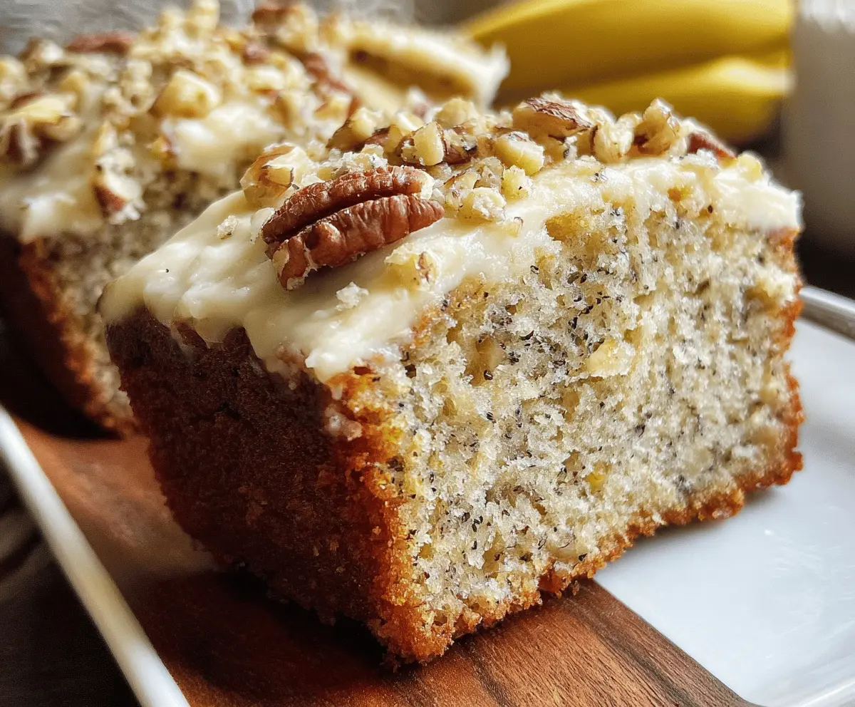 Moist and Easy Banana Bread Cake Recipe