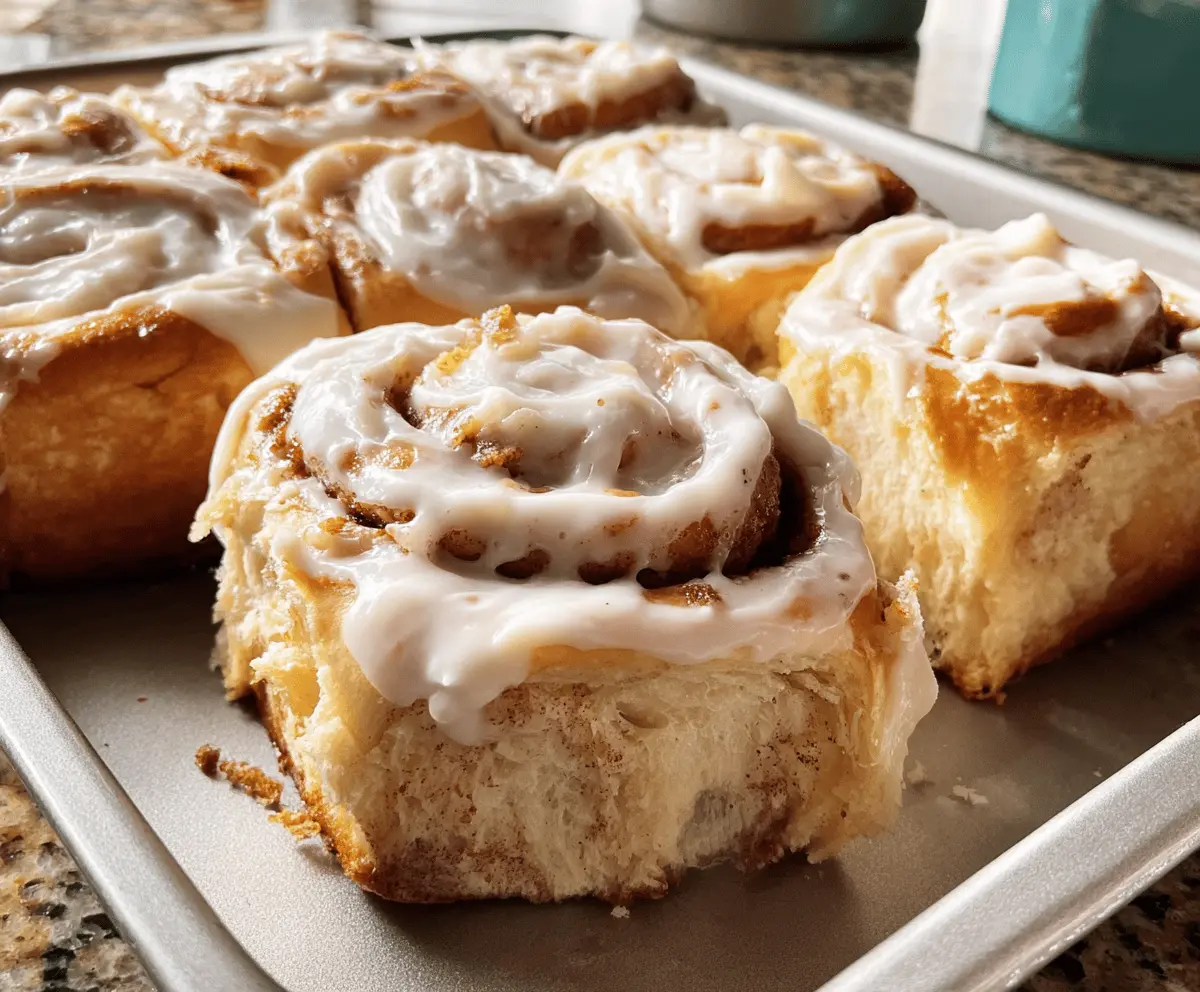 Banana Bread Cinnamon Rolls With Cream Cheese Frosting