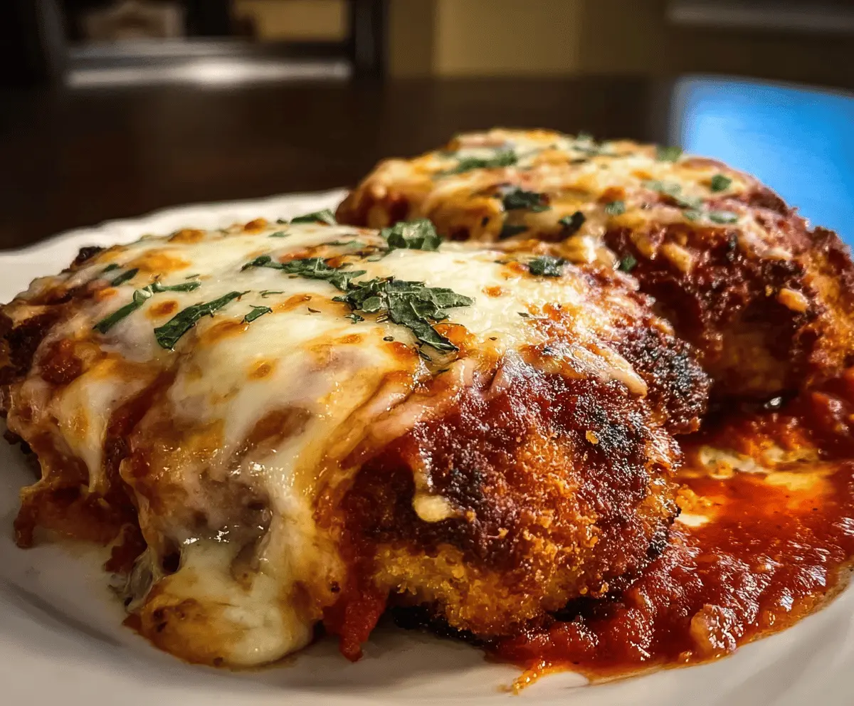 Crispy Baked Chicken Parmesan Recipe
