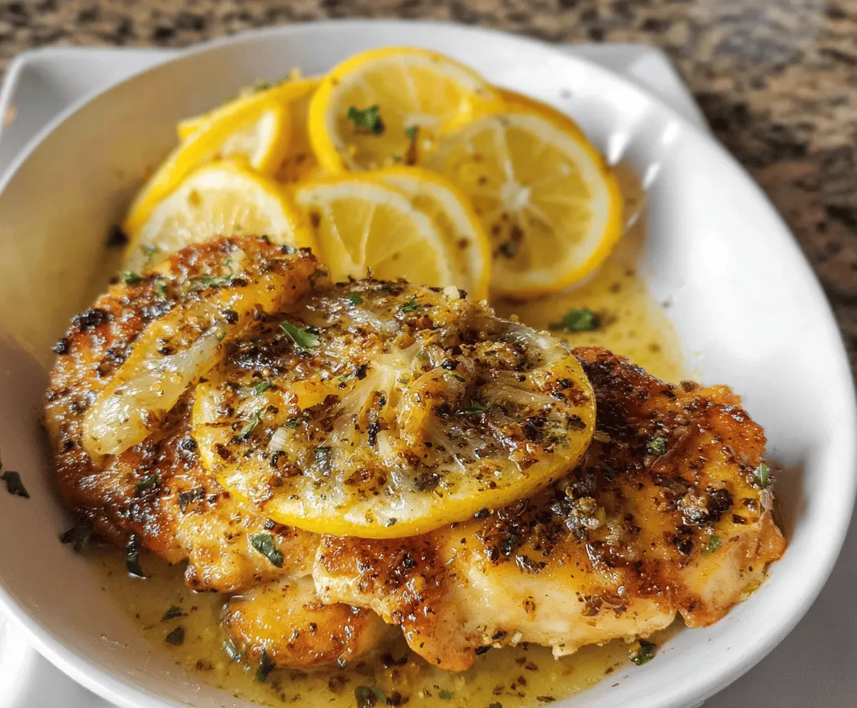 Easy Lemon Chicken Recipe with Zesty Flavor