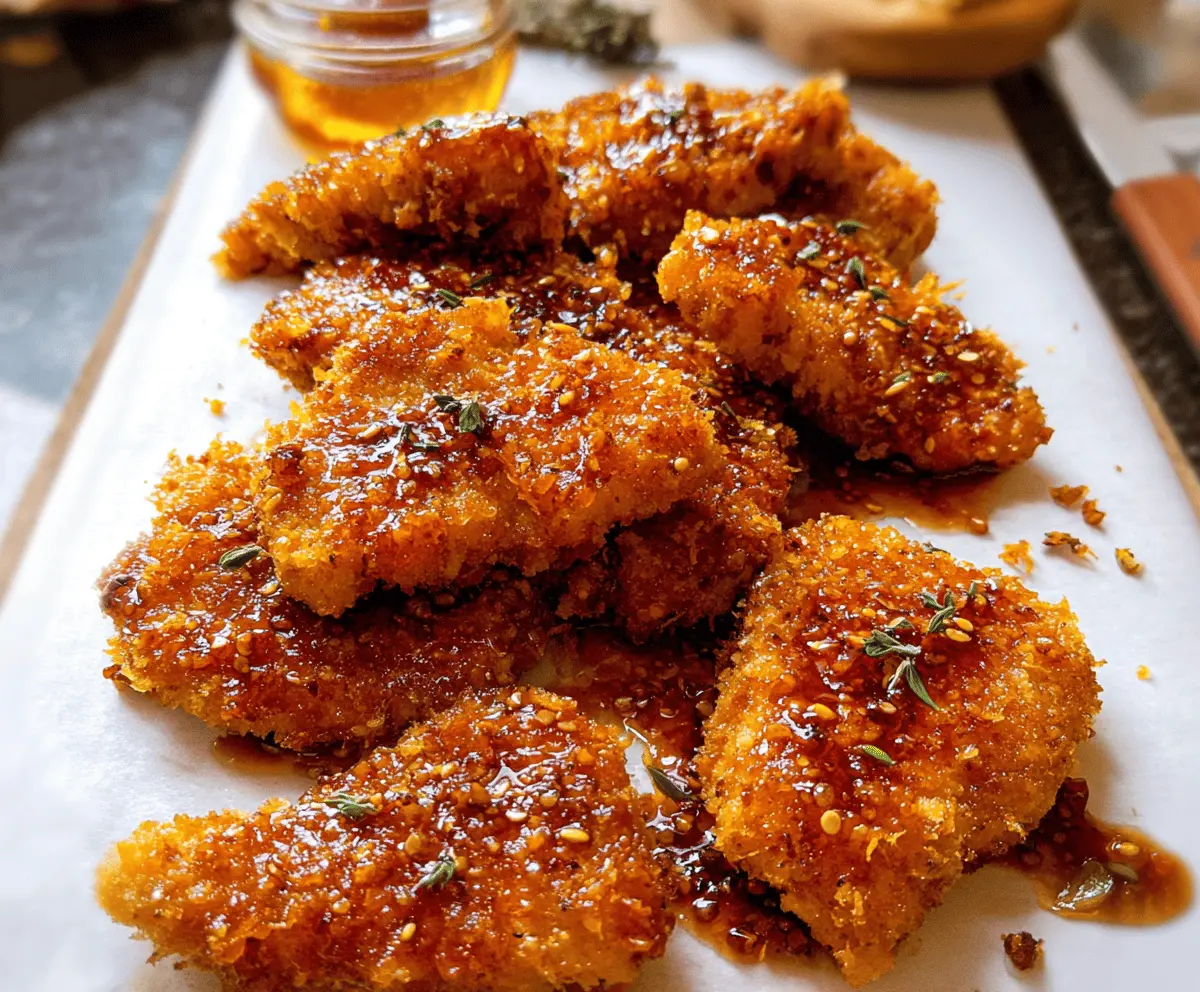 Crispy Baked Hot Honey Chicken Recipe