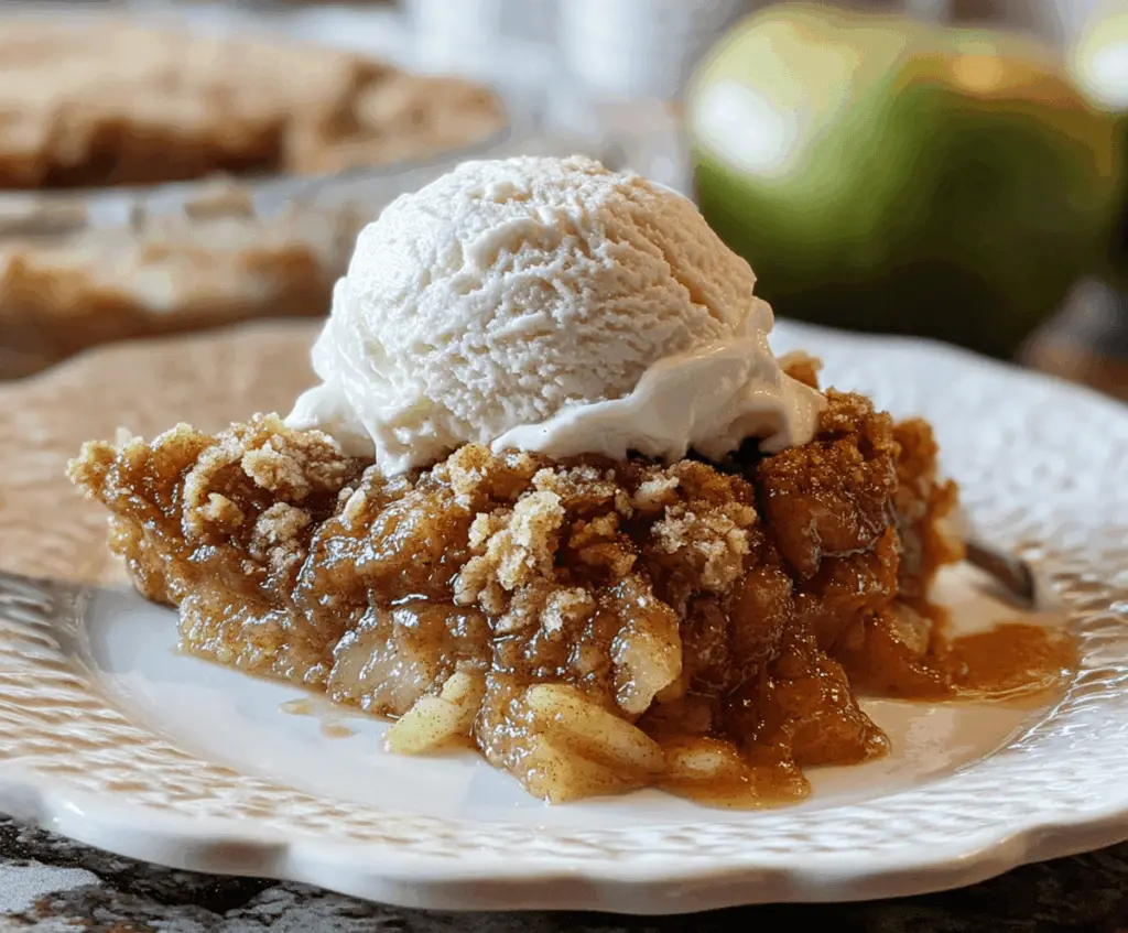 Delicious Apple Pie Dump Cake with golden crust and flavorful apple filling