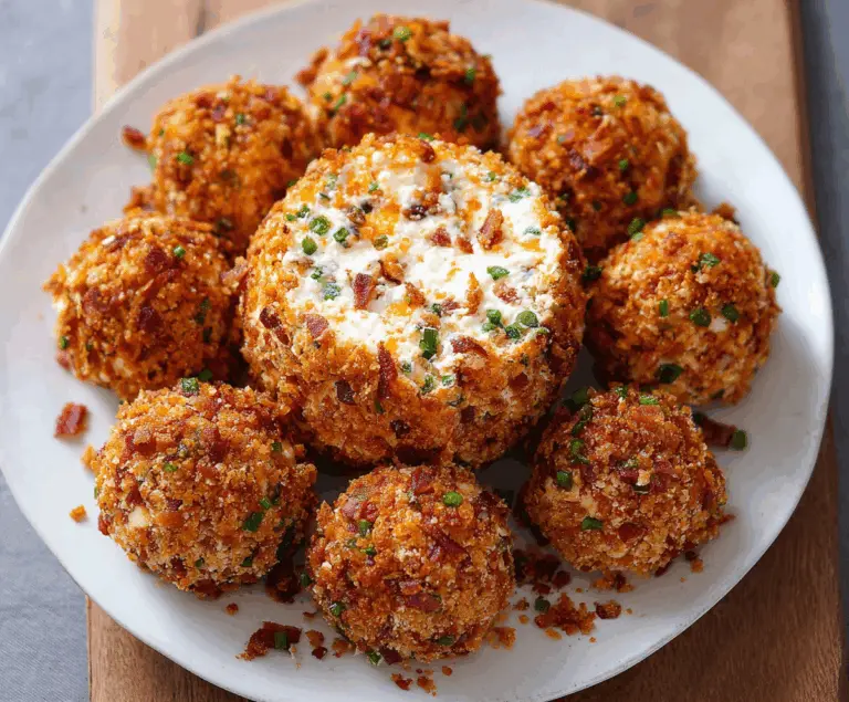 Bacon Jalapeño Popper Cheese Ball