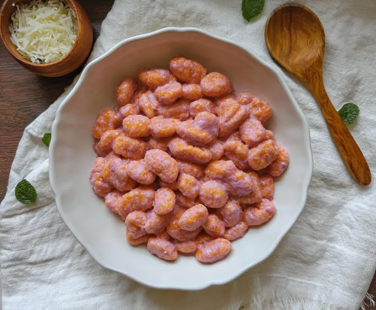 Pink Gnocchi
