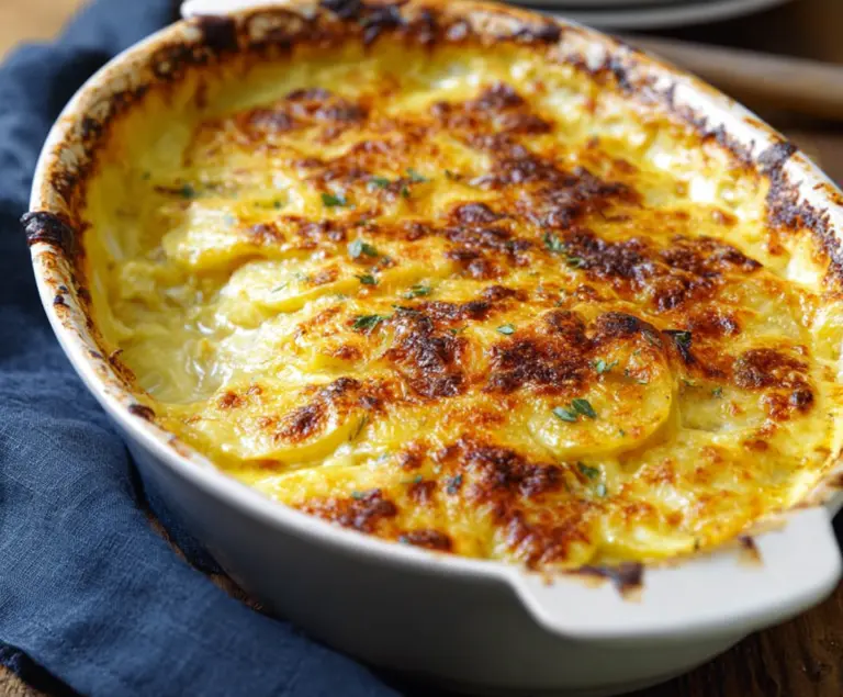 Cheesy Potato Gratin Casserole